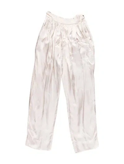 Pre-owned Prada Vintage Straight Leg Pants In Neutral