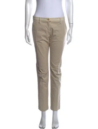 Pre-owned Prada Vintage Straight Leg Pants In Neutral