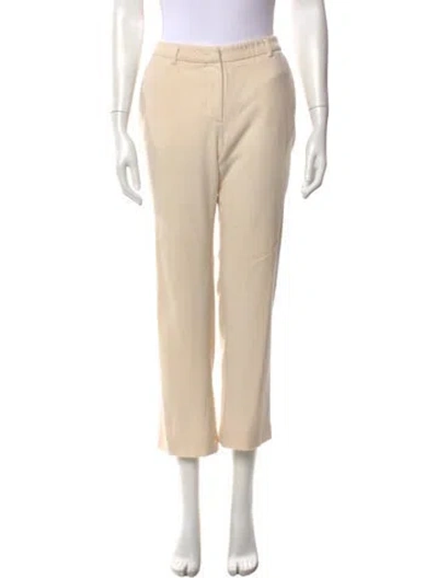 Pre-owned Prada Vintage Straight Leg Pants In Neutral
