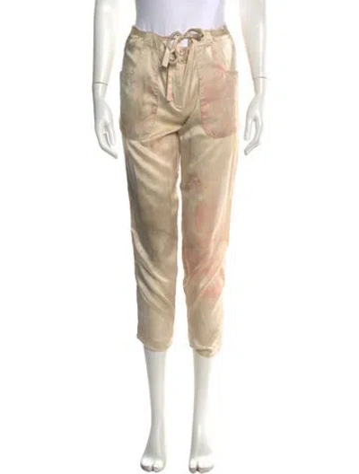 Pre-owned Prada Vintage Straight Leg Pants In Neutrals