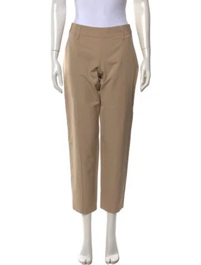 Pre-owned Prada Vintage Straight Leg Pants In Neutrals