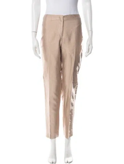 Pre-owned Prada Vintage Straight Leg Pants In Neutrals