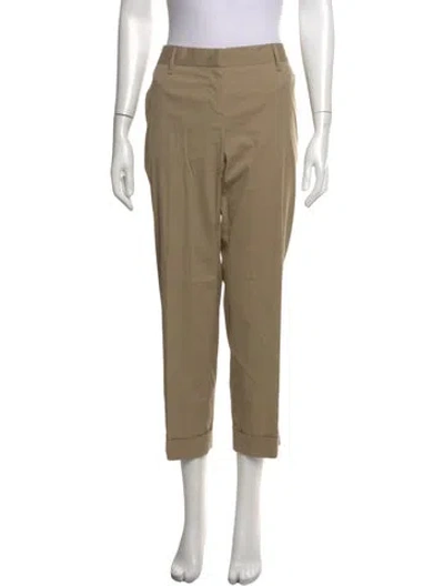 Pre-owned Prada Vintage Straight Leg Pants In Neutrals