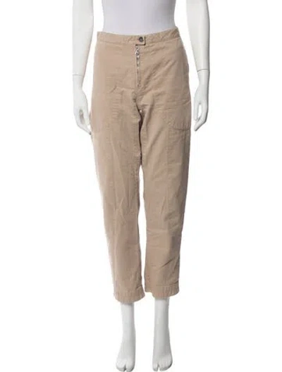 Pre-owned Prada Vintage Straight Leg Pants In Neutrals
