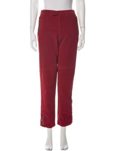 Pre-owned Prada Vintage Straight Leg Pants In Orange