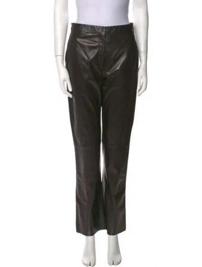 Pre-owned Prada Vintage Straight Leg Pants W/ Tags In Black