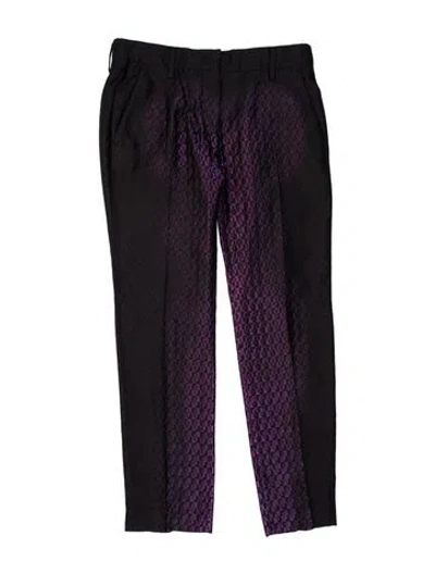 Pre-owned Prada Vintage Straight Leg Pants W/ Tags In Purple