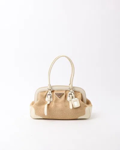 Prada Vintage Straw Bag