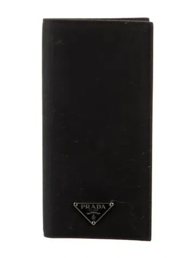 Pre-owned Prada Vintage Wallet In Black