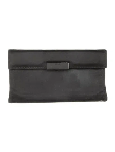Pre-owned Prada Vintage Wallet In Black