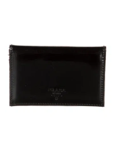 Pre-owned Prada Vintage Wallet In Black