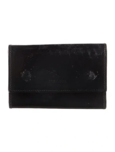 Pre-owned Prada Vintage Wallet In Black