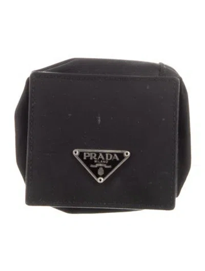 Pre-owned Prada Vintage Wallet In Black