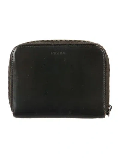 Pre-owned Prada Vintage Wallet In Blue