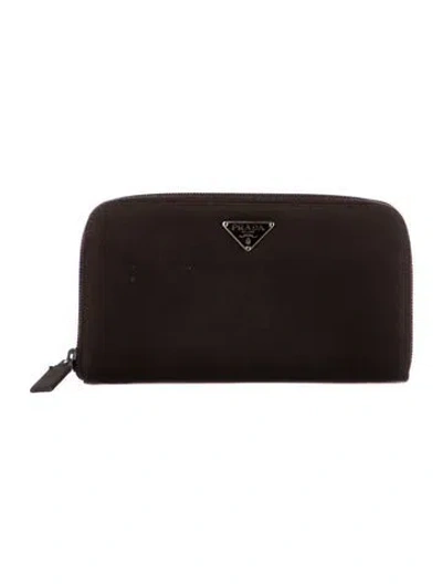 Pre-owned Prada Vintage Wallet In Brown