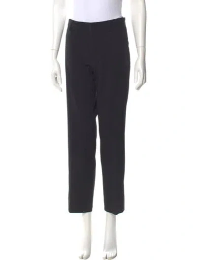 Pre-owned Prada Vintage Wide Leg Pants In Black