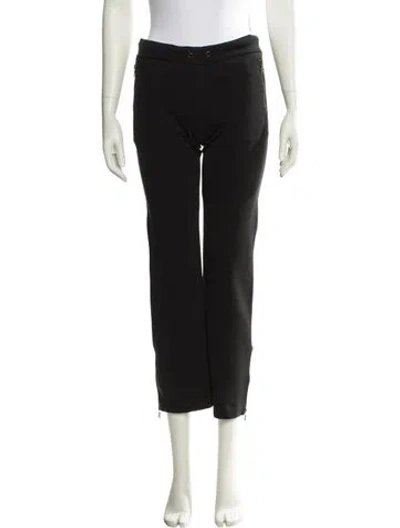 Pre-owned Prada Vintage Wide Leg Pants In Black