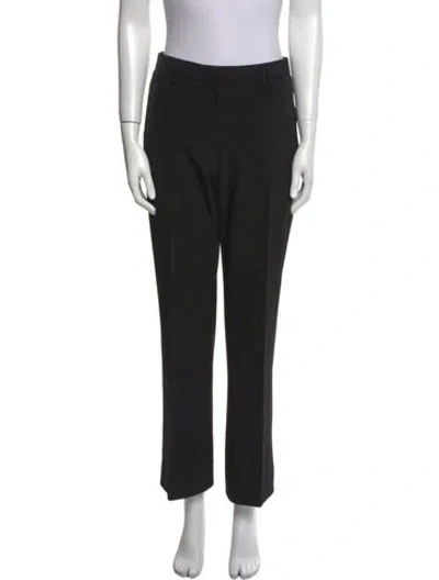 Pre-owned Prada Vintage Wide Leg Pants In Black