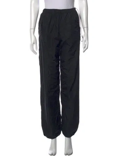 Pre-owned Prada Vintage Wide Leg Pants In Black