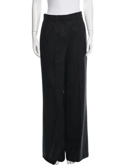 Pre-owned Prada Vintage Wide Leg Pants In Black