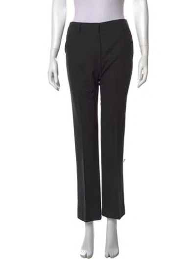 Pre-owned Prada Vintage Wide Leg Pants In Gray