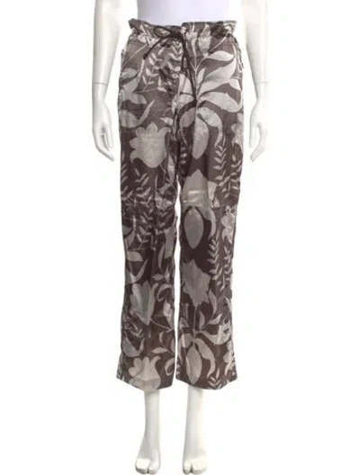 Pre-owned Prada Vintage Wide Leg Pants In Gray