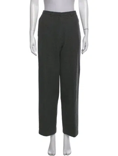Pre-owned Prada Vintage Wide Leg Pants In Gray