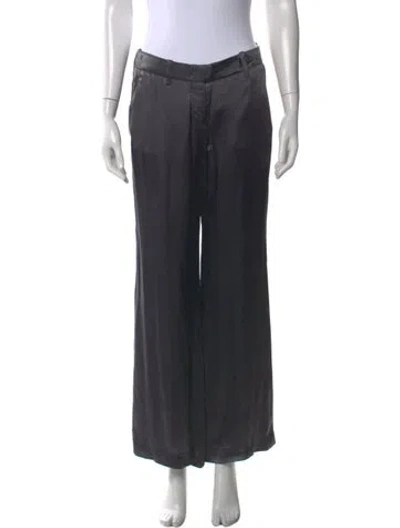 Pre-owned Prada Vintage Wide Leg Pants In Gray