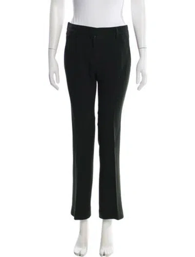 Pre-owned Prada Vintage Wide Leg Pants In Green