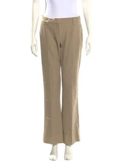 Pre-owned Prada Vintage Wide Leg Pants In Neutral
