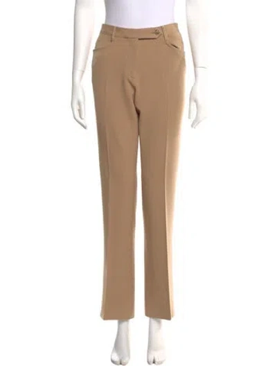 Pre-owned Prada Vintage Wide Leg Pants In Neutral