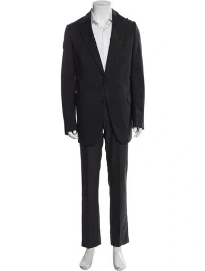 Pre-owned Prada Virgin Wool Blazer In Black