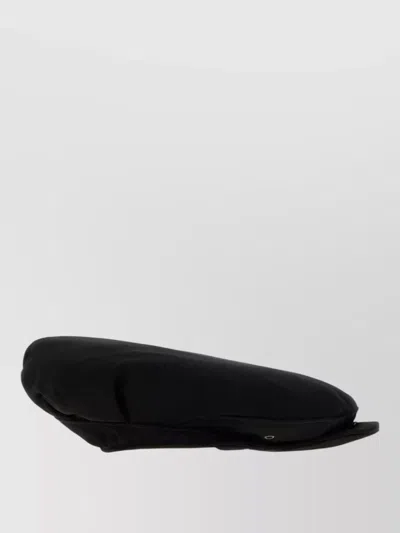 Prada Virgin Wool Cap In Gold