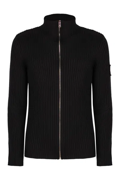 PRADA PRADA VIRGIN WOOL CARDIGAN