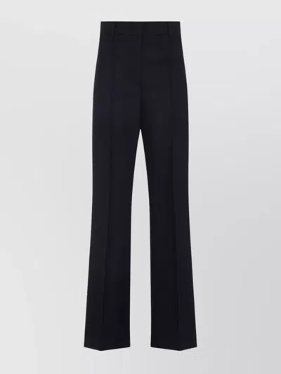 Prada Virgin Wool High Waist Trousers
