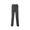 Prada Virgin Wool Pants In Black