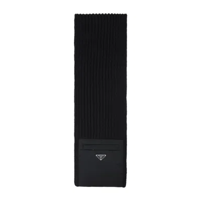 Prada Virgin Wool Scarf Men