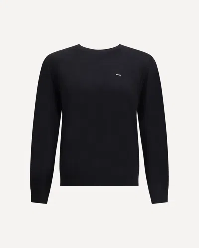 Prada Virgin Wool Sweater In Multi