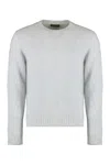 Prada Men's Virgin Wool Sweater In Blue