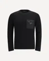 Prada Sweater Men In Blue