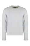 Prada Men's Virgin Wool Sweater In Light Blue