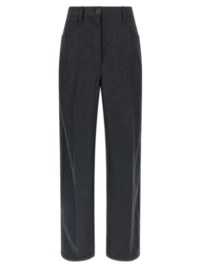 PRADA PRADA VIRGIN WOOL TROUSERS