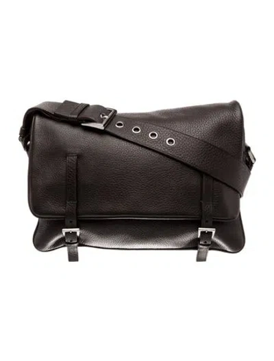 Pre-owned Prada Vitello Daino Leather Sound In Brown