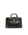 Prada Vitello Phenix Convertible Tote Bag In Brown