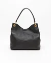 Prada Vitello Phenix Hobo Bag In Black