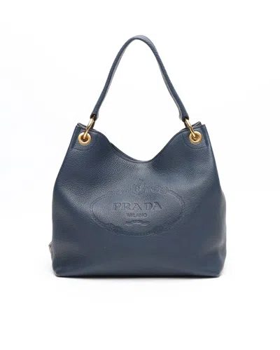 Prada Vitello Phenix Hobo Bag