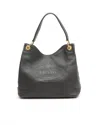 Prada Vitello Phenix Hobo Bag In Black