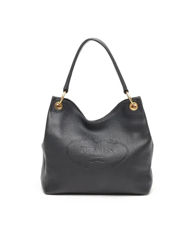 PRADA PRADA VITELLO PHENIX HOBO BAG