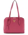 Prada Vitello Phenix Medium Open Tote (authentic Pre-loved)