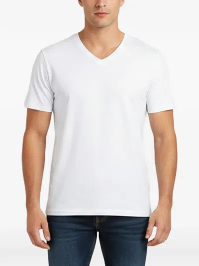 Pre-owned Prada V-neck T-shirt In White